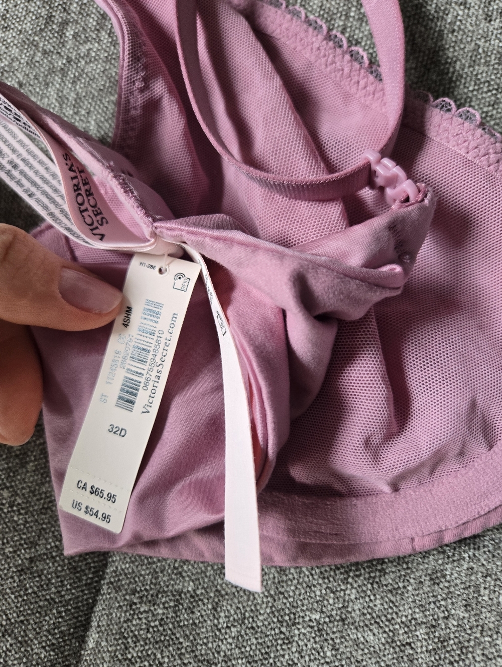 VS Body by Victoria Invisible Lift Full-Coverage Minimizer Bra 32D - Picture 7 of 8